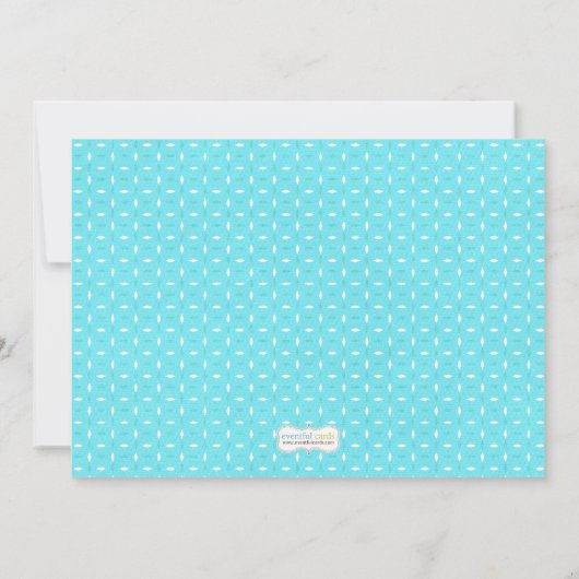 Baby besprühen einladung (Rückseite)