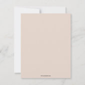 Baby Bestie Ankündigung (Rückseite)