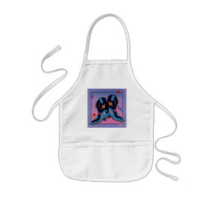Baby Bib - Cowboy Boots Mitternacht Kinderschürze