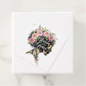 Baby Bib Geschenkanhänger (Beispiel)