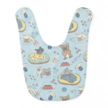 Baby Bib mit bezaubernden Franchisen