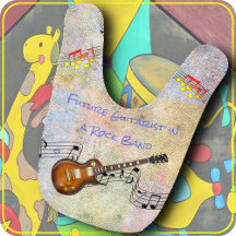 Baby BIB - Zukünftiger Rockgitarrist - Zweiseitig