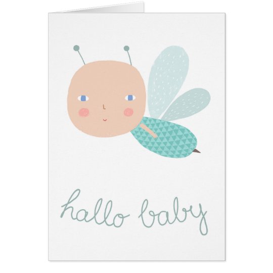 Baby Biene Jungen Karte
