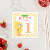 Baby Big Bird Geburtstagspapier Napkins Serviette (Beispiel)