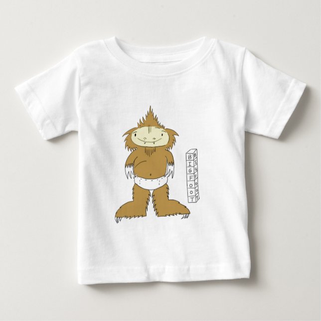 Baby Bigfoot Baby T-shirt (Vorderseite)