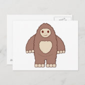 Baby Bigfoot Postkarte (Vorne/Hinten)
