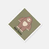 Baby Bigfoot Serviette (Ecke)