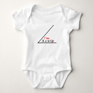 Baby bin ich acutie strampler