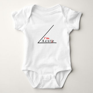 Baby bin ich acutie strampler