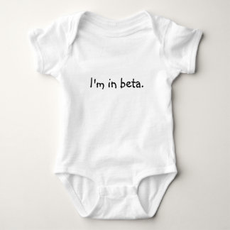 Baby bin ich in Beta Strampler