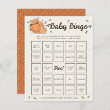 Baby Bingo Autumn Baby Showspiel