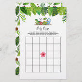 Baby Bingo Dinosaur Baby Showspiel (Vorne/Hinten)