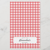 Baby Bingo Duschspiel Rustikale Kleine Tomatensort Flyer (Hinten)