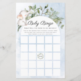 Baby Bingo Elephant Boy Blue Baby Showspiel