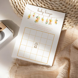 Baby Bingo Game - Ostersonnige Babydusche