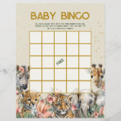 Baby Bingo & Name Race Wild Baby Showspiel Flyer (Vorne)