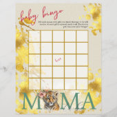 Baby Bingo & Name Race Wild Baby Showspiel Flyer (Vorne)