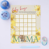 Baby Bingo & Name Race Wild Baby Showspiel Flyer (Einzeln)