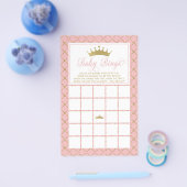 Baby Bingo, Princess Baby Shower Game Flyer (Einzeln)