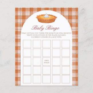 Baby Bingo Süsse Pie Baby Showspiel