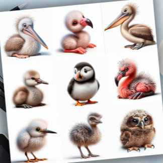 Baby Bird Aufkleber