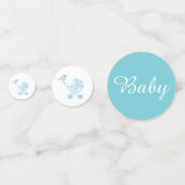 Baby Bird Baby Boy Table Confetti Konfetti (Vorderseiten)