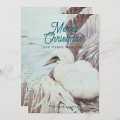 Baby bird feiertagskarte (Vorne/Hinten)