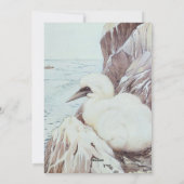 Baby bird feiertagskarte (Rückseite)