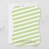 Baby Bird | Kinderdusche Einladung (Rückseite)