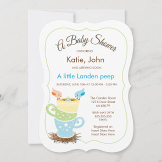 Baby Bird | Kinderdusche Einladung
