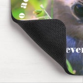 Baby Bird-Kindness-Zitat Inspiration Mousepad (Ecke)