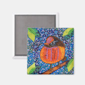 Baby Bird Magnet (Vorderseite/Rückseite)