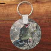 Baby Bird Nature Fotografy Schlüsselanhänger (Vorderseite)