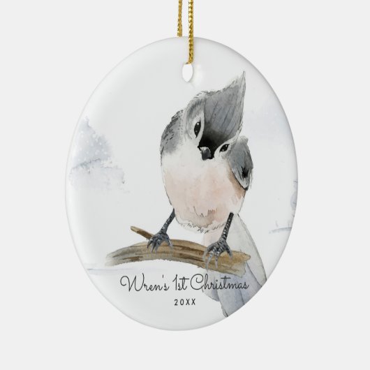 Baby Bird | Personalisierte Weihnachtsschmuck (Rechts)