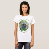 Baby Bird Way Too Cute T-Shirt (Vorne ganz)
