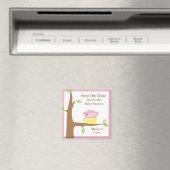 Baby Bird's Nest (pink) Magnet (In Situ (Geschirrspüler))