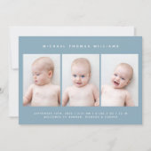 BABY BIRTH-ANKÜNDIGUNG (Vorderseite)