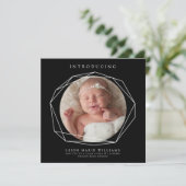 BABY BIRTH-ANKÜNDIGUNG Einführung Baby (Stehend Vorderseite)