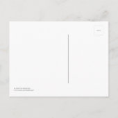 Baby Birth Announcement Pink Polka Dots Ankündigungspostkarte (Rückseite)