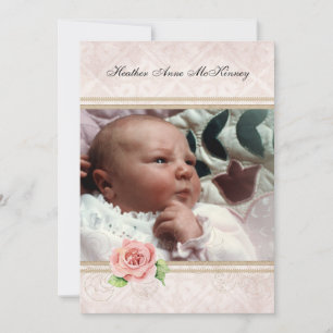 Baby Birth, Girl Announcement - Unsere kleine Prin Ankündigung