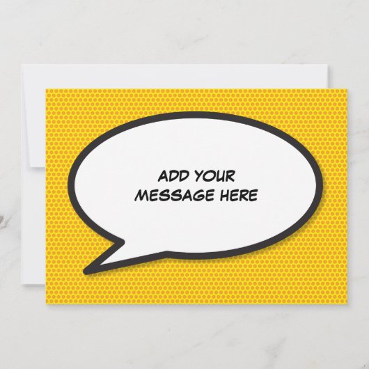 Baby Birth Stats Comic Pop Ankündigung (Rückseite)