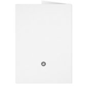 Baby Birthday Card Kleiner Bär mit Honig (Hinten)