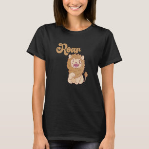 Baby Birthday One Wild Lion Animals Celebration Bo T-Shirt