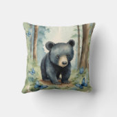 Baby Black Bear Boys Kissen (Rückseite)