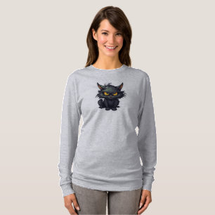 Baby Black Cat Design - Baby Fine Jersey T - Shirt
