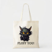 Baby Black Cat Design - Budget Tasche (Vorne)