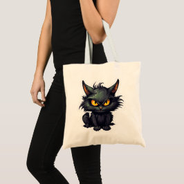 Baby Black Cat Design - Budget Tasche