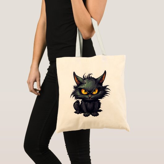 Baby Black Cat Design - Budget Tasche (Vorderseite (Produkt))