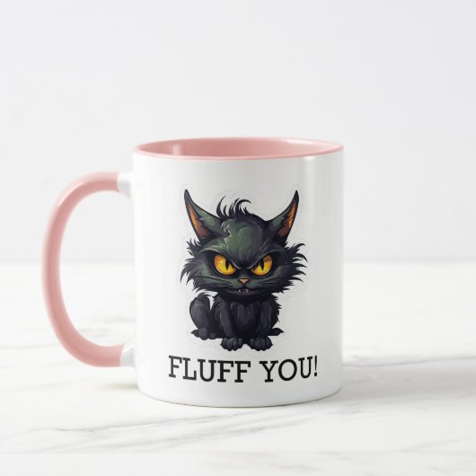 Baby Black Cat Design - Combo-Tasse Tasse (Links)