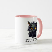 Baby Black Cat Design - Combo-Tasse Tasse (VorderseiteRechts)